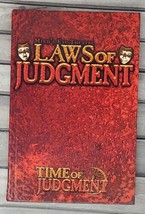 MInd&#39;s Eye Theatre Laws of Judgment Hardcover VTG Time of Judgment LARP RPG 2004 - £6.12 GBP