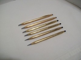 Vintage Cross Gold Filled 4 Pens and 2 Pencils - £50.59 GBP