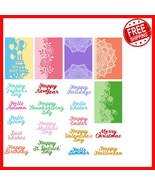 Customizable 7-Piece Floral Lace Die Cutting Set for Card Making &amp; Scrap... - $570.03 MXN