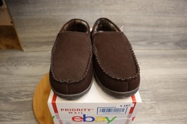 Rockport Chocolate Brown Slip On Loafer Boating Leather Shoes Casual Men... - $39.58