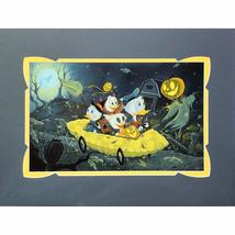 Disney Parks &quot;Duck-O-Ween&quot; Print by Stephanie Buscema - Huey, Dewey, Louis, Dona - £96.67 GBP