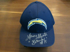 LANCE ALWORTH # 19 BAMBI HOF CHARGERS SIGNED AUTO PRO MODEL CAP HAT JSA ... - $4,676.60 MXN