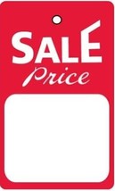 Small (1.25&quot; X 1.875&quot;) Promotional Sale Price Merchandise Tag (Unstrung)... - $31.30