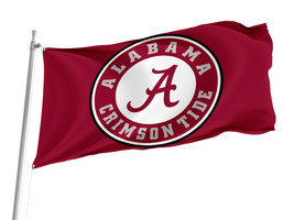 Alabama Crimson Tide  NCAAF Flag,Size -3x5Ft / 90x150cm, Garden flags - $29.80