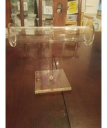 Braclet/watch Clear Acrylic Holder 8 X 7 Used Some Scratches - $24.63