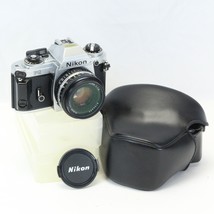 Mint Nikon FG SLR 35mm Film Camera w/ 50mm 1:1.8 Series E Lens Japan &amp; Case - $146.99