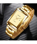 Fashion Casual Wristwatch Luxury Business Stainless Steel Quartz Watch - $376.94 MXN