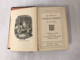 Eight 8 volume CHARLES DICKENS author literature collection Antique Books - £54.20 GBP