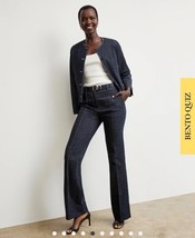 M.M. LaFleur The Rowe 70’s Stretch Denim Jean Blue Trousers Pant SIZE 2 ... - $140.00