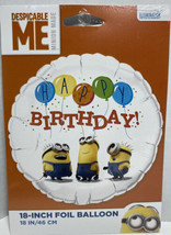 Despicable Me 18 Inch Helium Foil Balloon  Birthday Party - £5.64 GBP