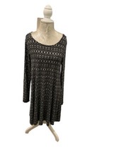 Old Navy Women&#39;s Medium Black Stretchy Pull-Over Dress for Ultimate Comfort “M” - £15.00 GBP
