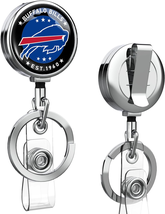 1 Pack Heavy Duty Retractable Badge Reel Holder Retractable with ID Clip... - $18.99