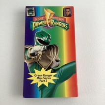 Mighty Morphin Power Rangers VHS Tape Green Ranger Mini Series Part 3 Vintage - £11.40 GBP