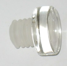 Vintage Round Glass or Crystal Bottle Replacement Stopper Top ONLY #22 - $352.39 MXN