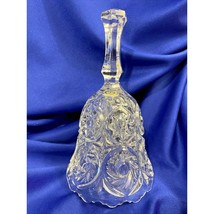 Glass Bell Vintage has Clangor Clear Ring Bells Collectibles 7&quot; tall Germany - £15.78 GBP