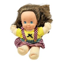 Magic Nursery Doll Mattel 1989 Brown Hair Blue Eyes with Dress - $49.45