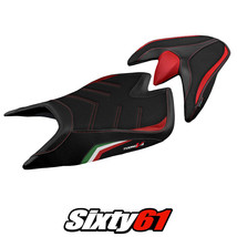 Aprilia Tuono V4 2021-2024 Seat Cover Tappezzeria Ultragrip Italy Flag Black - £206.30 GBP