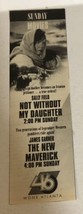 Not Without My Daughter Tv Guide Vintage Print Ad Sally Field Tpa8 - £4.64 GBP