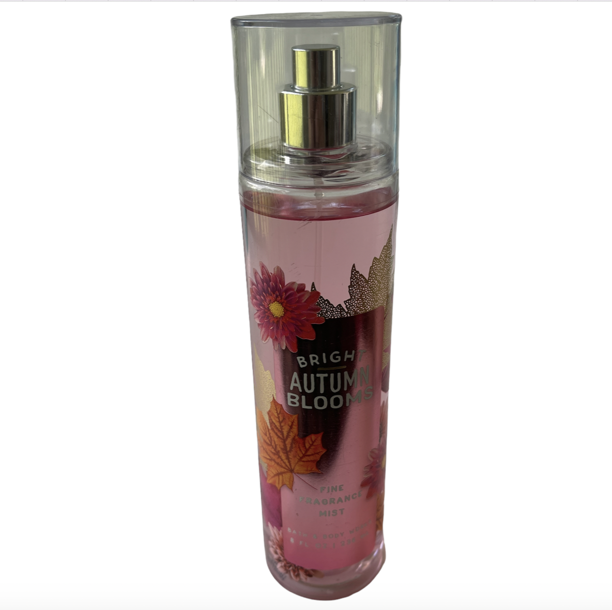 Primary image for Bath and Body Works Bright Autumn Blooms Fine Fragrance Mist 8 Oz 95% + Full