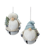 Gnome/Bell Ornament (2 Asst) 4.25&quot;H Resin - $111.50