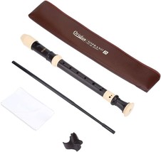 8 Hole Soprano Recorder with Cleaning Stick, Storage Bag, Cleaning Cloth... - £29.87 GBP