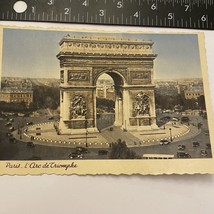 Postcard - L&#39;Arc de Triomphe - Paris, France - $7.20