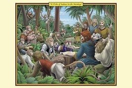 A Tribe of Indian Scribe Monkeys 20 x 30 Poster - £20.43 GBP