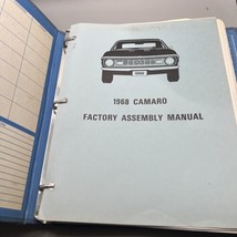1968 Camaro 1200 Series Factory Assembly Instruction Manual  - £23.73 GBP