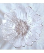 7&quot; Nappy Lily Pons Bowl Clear Indiana Glass Co. Clear Lily - $9.83