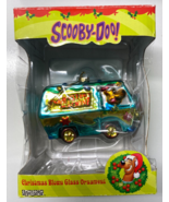 Scooby-Doo The Mystery Machine Hand Blown Glass Christmas Tree Ornament - £31.15 GBP