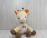 Garanimals ABC Giraffe baby soft plush toy sings alphabet sitting yellow... - £7.82 GBP