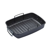 Master Class Non-Stick Large Roasting Tin with Rack, 40 x 28 cm (15.5 x ... - $67.00