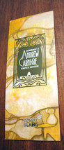 Selling Only Mont Blanc Advertising Paper Brochure Tribute To Andrew Carnegie... - £27.73 GBP