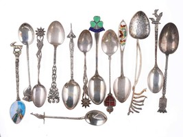 World Traveler Collection Sterling silver demitasse spoons - £215.12 GBP