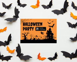 Editable Halloween Party Invitation - DIY Spooky Party Invite - $2.50