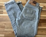Naked &amp; Famous Men’s Super Guy Recycled Selvedge Stone Blue Jeans 32 - $104.49
