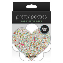 Pretty Pasties Heart &amp; FlowerGlow 2pk - £5.48 GBP