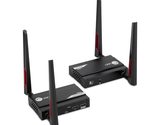 SIIG 1 to 4 Full HD Wireless HDMI Extender with Loopout &amp; IR Kit, 5G Dua... - $184.56