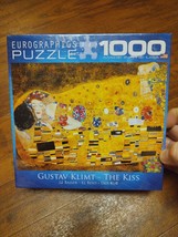 EuroGraphics Gustav Klimt - The Kiss  1000 Piece Puzzle - £7.70 GBP