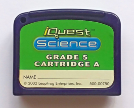 LeapFrog iQuest Cartridge Grade 5 Science Cartridge A, Learning System C... - $3.95