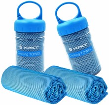 Yqxcc 2 Pack Cooling Towels (47&quot;X12&quot;) Ice Towel For Neck, Soft Breathable Chilly - £26.09 GBP