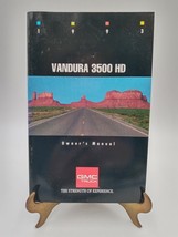 Vintage 1993 GMC Truck Van Vandura 3500 HD Owners Manual  X-9306 NOS - £17.15 GBP