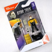 Mega Construx Heroes Data Mini-Figure 2018 Star Trek TNG FVL46 New Sealed in Box - £31.05 GBP