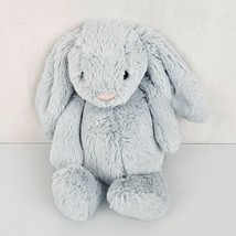 Jellycat Bunny Medium Bashful Beau Blue Rabbit Plush 12&quot; EUC - £15.02 GBP