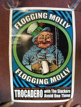 Flogging Molly Posters Trocadero The Slackers Avoid A Chose Apr 11 2002 ... - $134.46