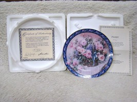 Bradex W.S. George &quot;Roses&quot; 1st Issue in Lena Liu&#39;s Basket Bouquets Collection - £8.26 GBP