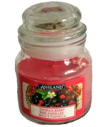 Ashland Vanilla Berry 2.5oz Mini Glass Jar Candle / New - £8.10 GBP