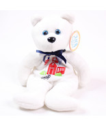 Celebrity Bears Teach The Golden Rule Bear Beanbag White Plush Toy With ... - €5,78 EUR