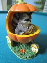 Charming Tails By Fitz &amp; Floyd Figurine &quot;Jack O Lantern Jalopi &quot; Halloween - £19.33 GBP