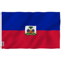 Anley Fly Breeze 3x5 Foot Haiti Flag - Haitian National Flags Polyester - £5.83 GBP